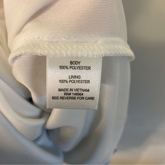 Signature by Robbie Lee Blue Floral Sleeveless Ruffles Flowy Maxi Dress 4P Y2K - Picture 13 of 14